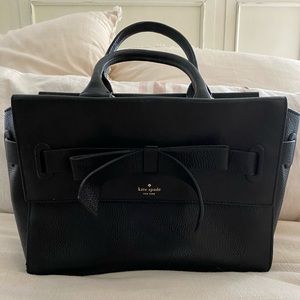 Kate Spade Black Bow Tote Bag